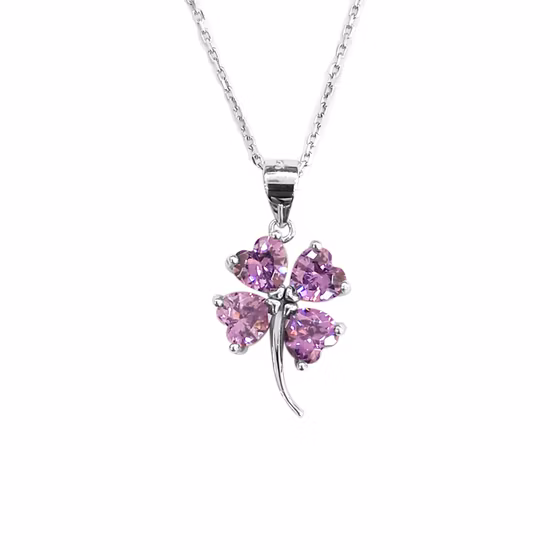 Forme a joyería pendiente del collar de la plata esterlina 925 con la alta nivel Aaaaa CZ